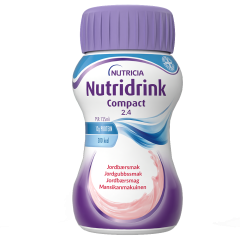 Nutridrink Compact mansikka 4x125 ml